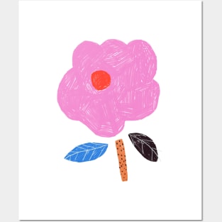 Flower Pop Posters and Art